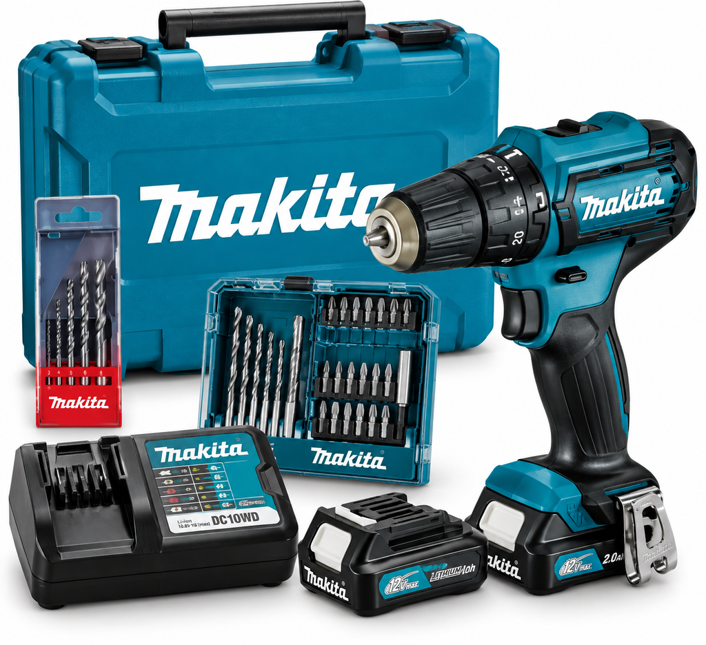 Makita HP333D entre as melhores parafusadeiras custo-benefício